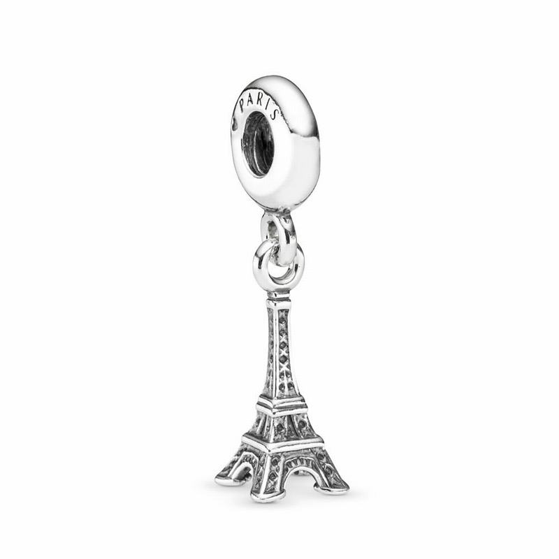 Pandora Australia Eiffel Tower Dangle Charm - Sterling Silver | RFDUEP970